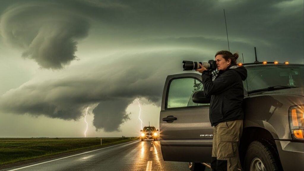 Tornados de até 300 km/h são o escritório desta mulher: há 25 anos, ela transforma tempestades em trabalho, ciência e imagens impressionantes