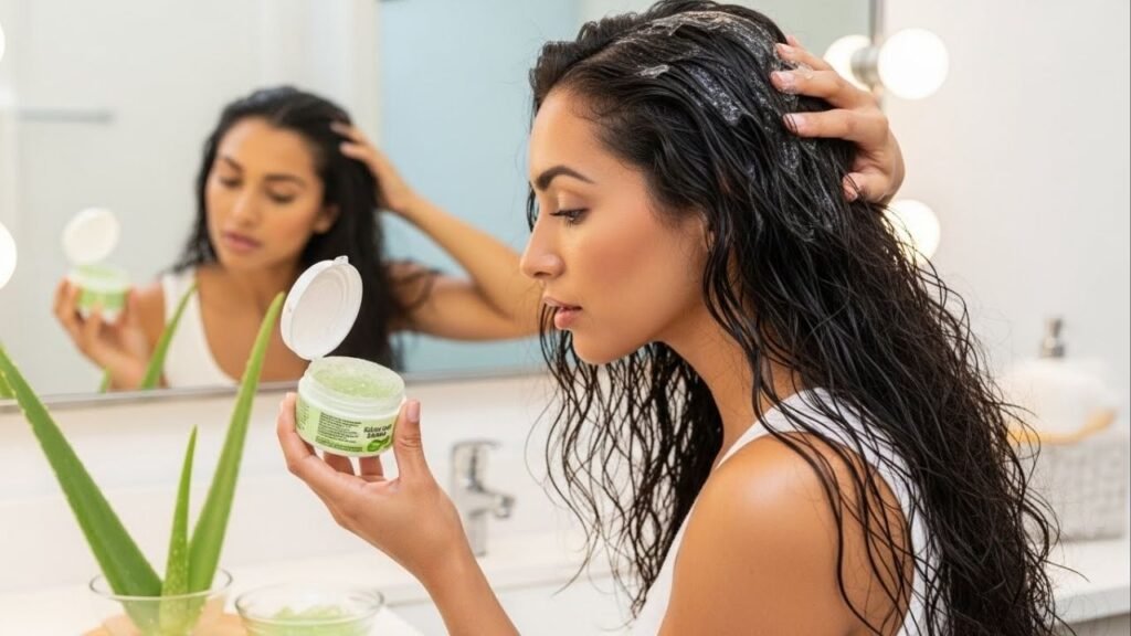 Spray de babosa vira alternativa natural ao leave-in em 2026 e entrega brilho controle de frizz e fios soltos sem pesar