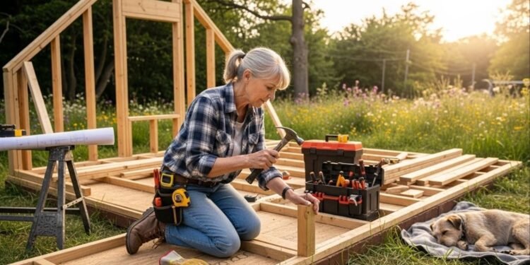 Aos 80 anos, aposentado constrói casa no quintal da filha e desafia ideia de asilo com arquitetura inteligente e autonomia na velhice