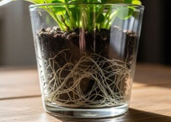 Quanto menos espaço, mais força? O efeito inesperado de vasos menores nas raízes