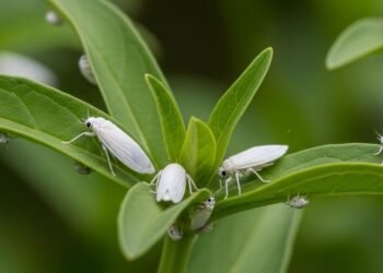 Moscas-brancas estão acabando com suas plantas? Um ingrediente da cozinha pode resolver isso de forma natural e sem agrotóxicos