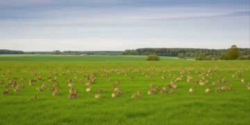 24 coelhos viraram 600 milhões e destruíram 5,3 milhões de km² de terras férteis na Austrália