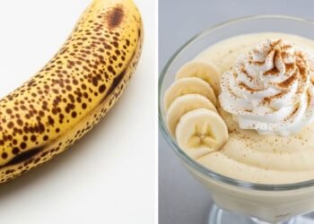 Como transformar banana madura demais em uma sobremesa fácil