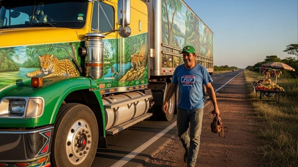 Caminhoneiro encontra R$ 2.650 na rua, paga boleto com dinheiro próprio e salva família em crise um dia antes do vencimento