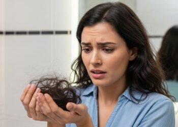 Queda intensa de cabelo? Veja como reverter com nutrição e cuidados no couro cabeludo