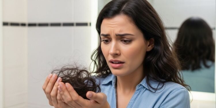 Queda intensa de cabelo? Veja como reverter com nutrição e cuidados no couro cabeludo
