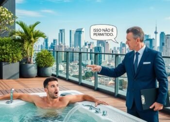 Justiça ordena remoção de jacuzzi instalado sem permissão em terraço de uso exclusivo e condena responsáveis por danos ao imóvel vizinho