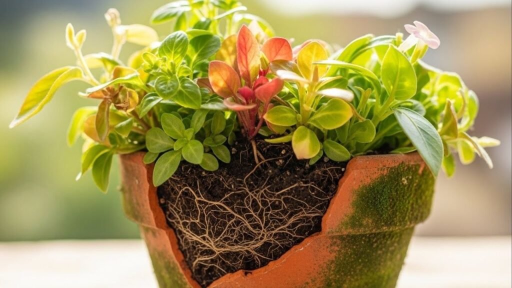 Quanto menos espaço, mais força? O efeito inesperado de vasos menores nas raízes