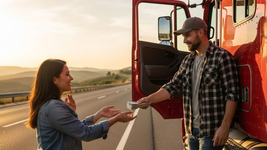Caminhoneiro encontra R$ 2.650 na rua, paga boleto com dinheiro próprio e salva família em crise um dia antes do vencimento