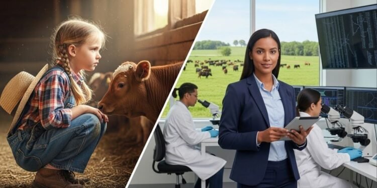 Ela tinha só 13 anos quando herdou a fazenda do pai e hoje lidera um dos negócios mais respeitados em genética Senepol no Brasil