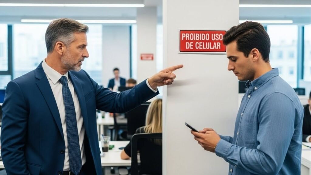 Seu chefe pode proibir o celular no trabalho? Entenda até onde vai o direito da empresa em 2026