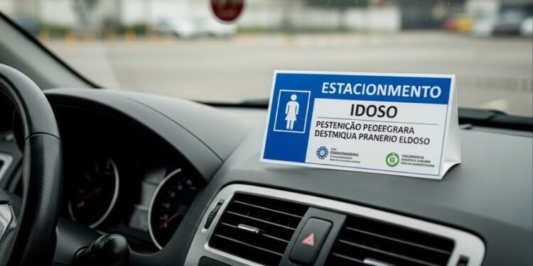 Idosos não precisarão mais renovar credencial de estacionamento a partir de 2026 e poderão emitir documento vitalício pelo celular