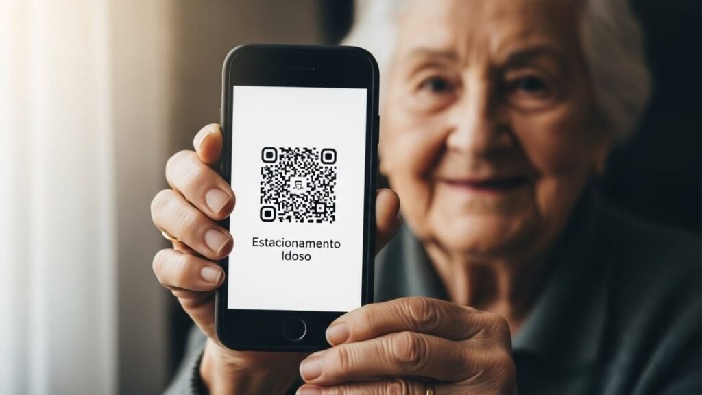 Idosos não precisarão mais renovar credencial de estacionamento a partir de 2026 e poderão emitir documento vitalício pelo celular