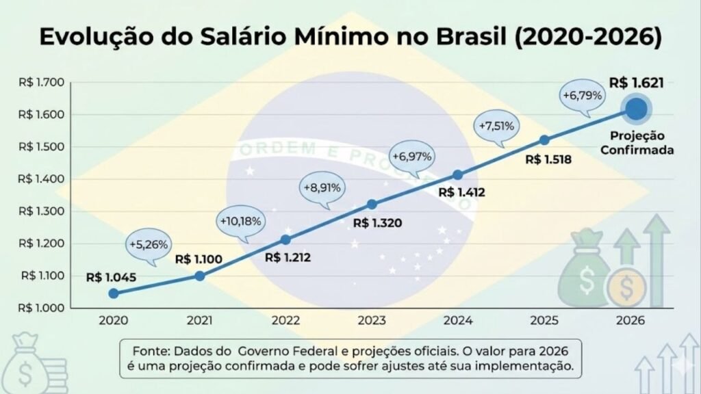 Reajuste de 6,79% no salário mínimo foi limitado por regra fiscal e impede que valor acompanhe o custo real de vida das famílias brasileiras