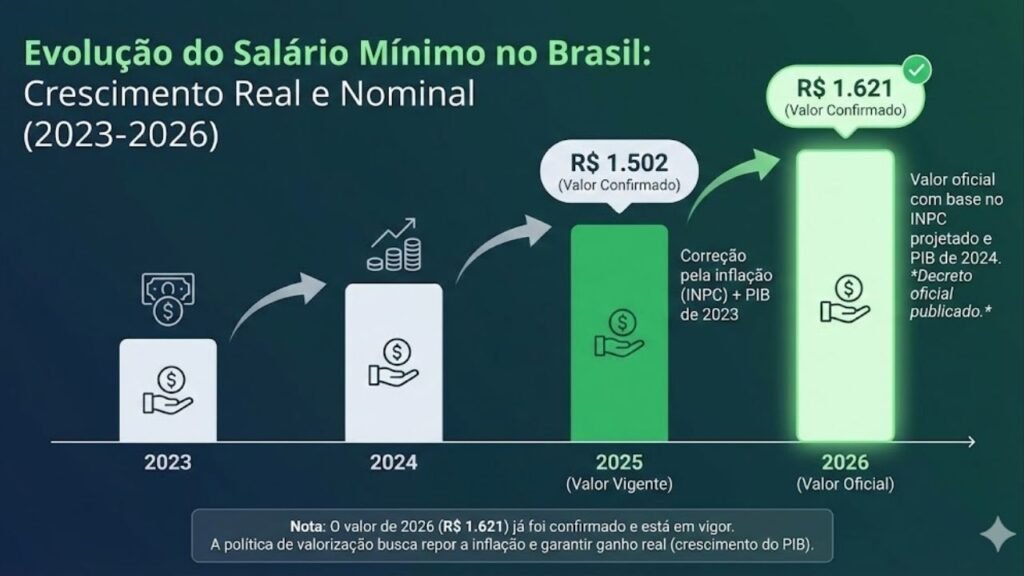 Veja tudo o que muda com o novo salário mínimo: INSS, MEI, seguro-desemprego e até ações na Justiça