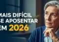 As regras da aposentadoria mudaram em 2026 e você pode ter que trabalhar mais do que imaginava para conseguir o benefício do INSS