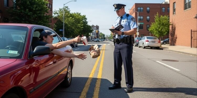 Jogou lixo pela janela do carro? Imagem da câmera agora vale como flagrante e multa pode ultrapassar milhares de reais