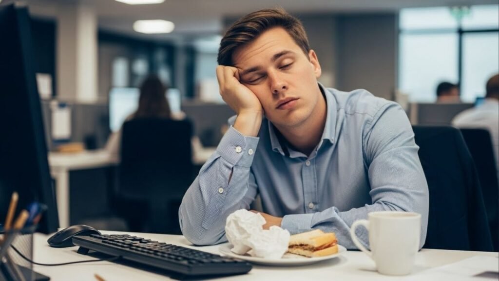 Cansaço depois do almoço? Entenda o "apagão das 14h" que atrapalha sua produtividade