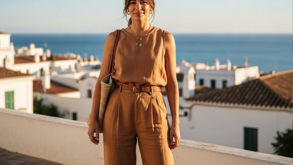 Do trabalho ao fim de tarde: como a pantalona de linho se tornou peça-chave da estação