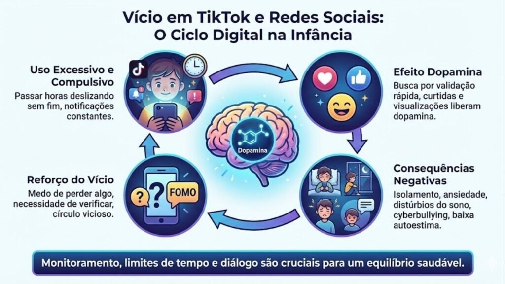 O fenômeno silencioso do TikTok que pode afetar o desenvolvimento das crianças