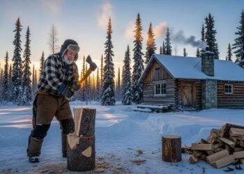 Aos 51 anos ele largou tudo e viveu sozinho no Alasca por quase 30 anos com ferramentas manuais e zero conexão com o mundo moderno