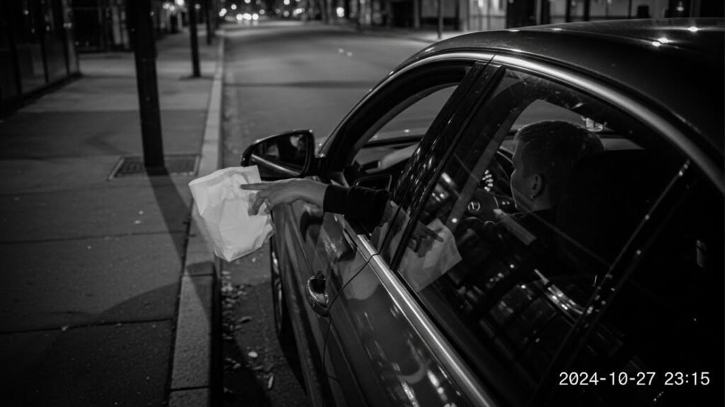 Jogou lixo pela janela do carro? Imagem da câmera agora vale como flagrante e multa pode ultrapassar milhares de reais