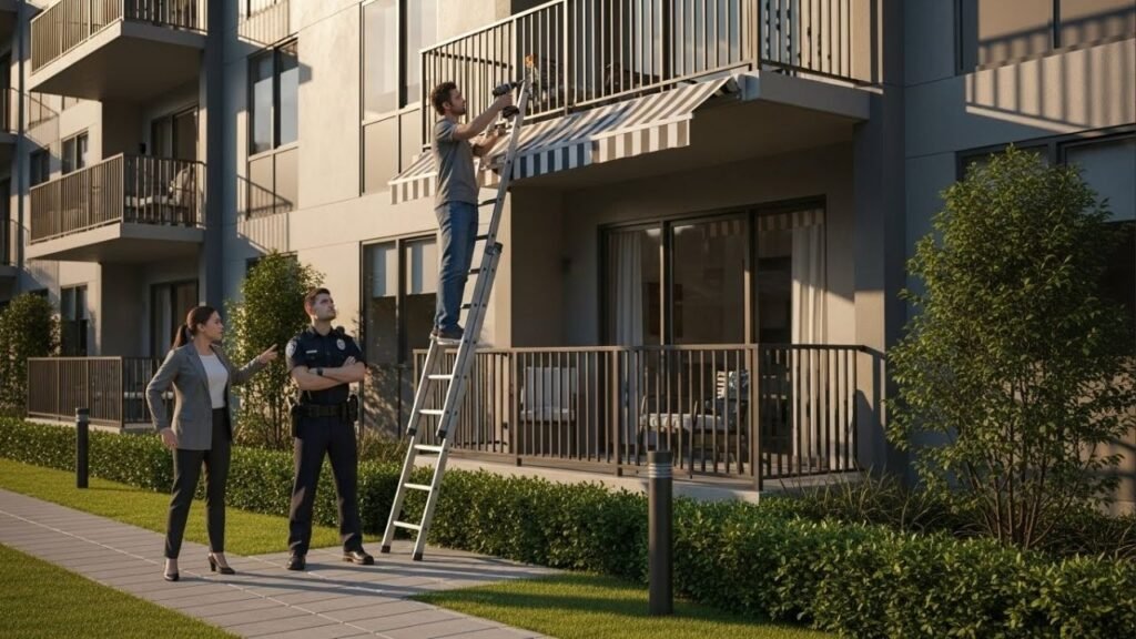 Morador perde ação por toldo em pátio privativo e mostra que vontade individual não se sobrepõe às regras do prédio