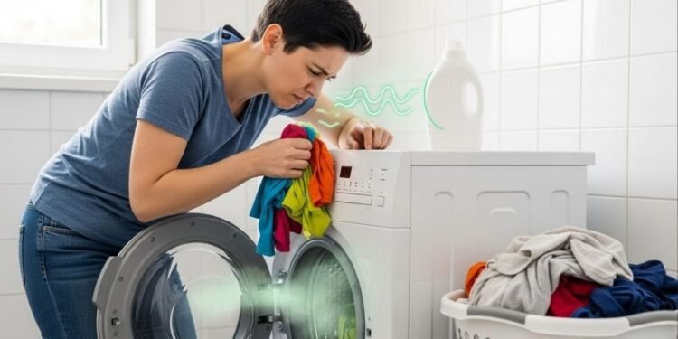 Por que suas roupas continuam com cheiro estranho mesmo lavadas? A resposta está na borracha da máquina
