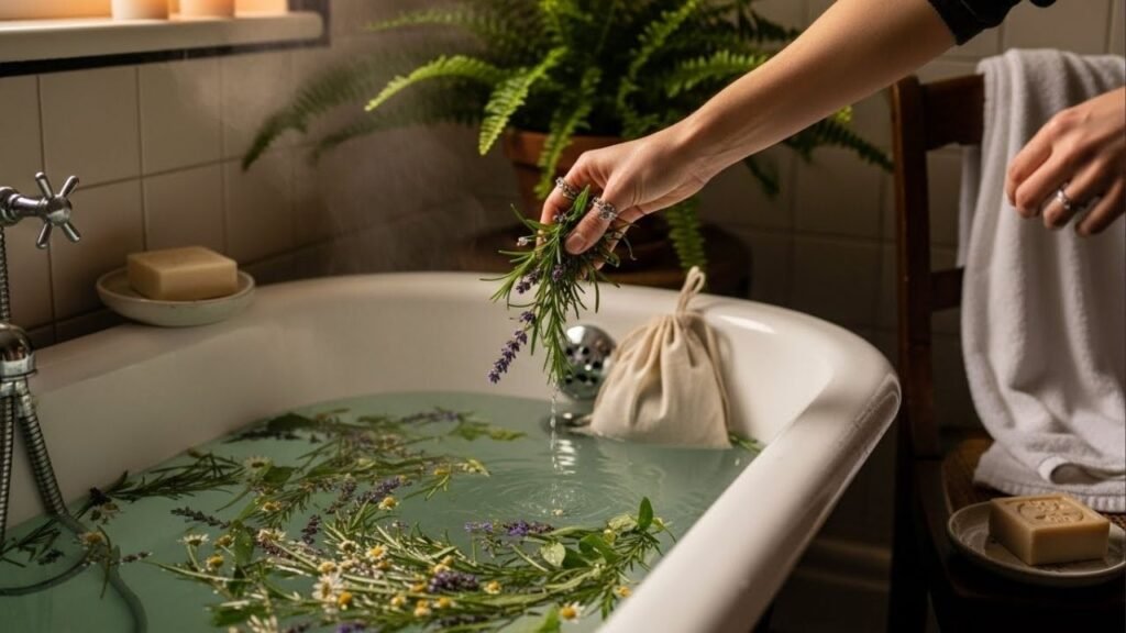 Esse banho natural com ervas simples pode mudar a forma como você cuida do seu corpo e da sua energia no dia a dia