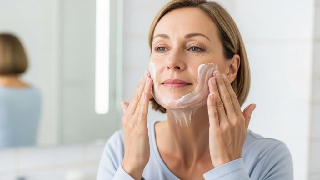 Como tratar a flacidez no rosto e rosto e começar a estimular o colágeno