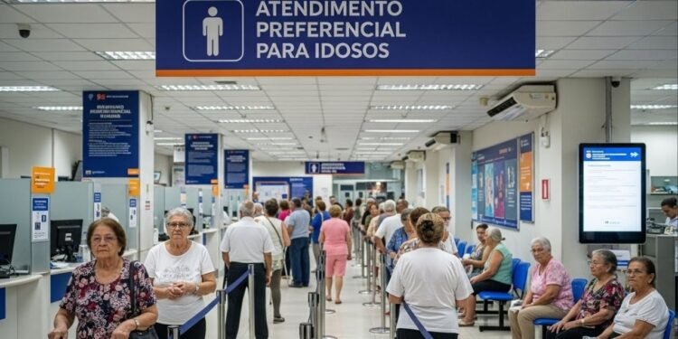 Lei brasileira garante prioridade para idosos a partir de 60 anos e o descumprimento pode gerar multa imediata