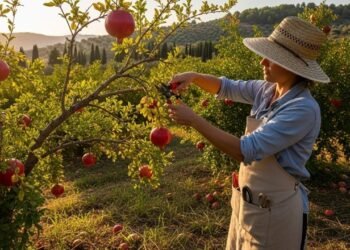 Como cuidar da romã no verão para ter flor e fruto mesmo em regiões muito quentes