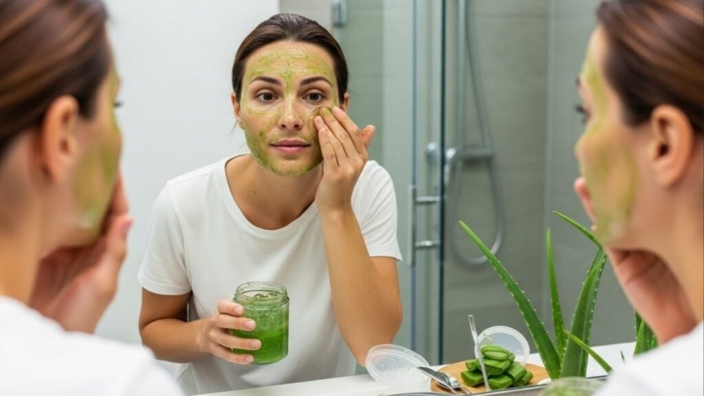 Máscara natural com babosa e amido entrega firmeza imediata e virou queridinha entre quem busca rejuvenescimento seguro