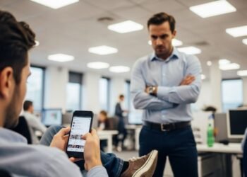 Trabalhador pode ser demitido por usar o celular no horário de trabalho, mas empresa que exagera pode ter que pagar indenização