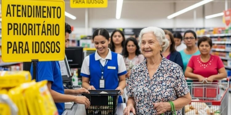 Lei do atendimento prioritário vale em todo o Brasil e abrange filas, assentos e guichês de todos os tipos de serviço