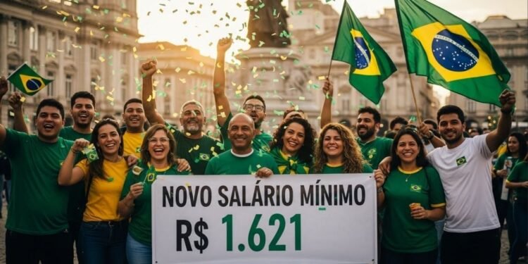 Aposentados comemoram novo salário de R$ 1.621, mas quem recebe acima do mínimo não terá aumento real