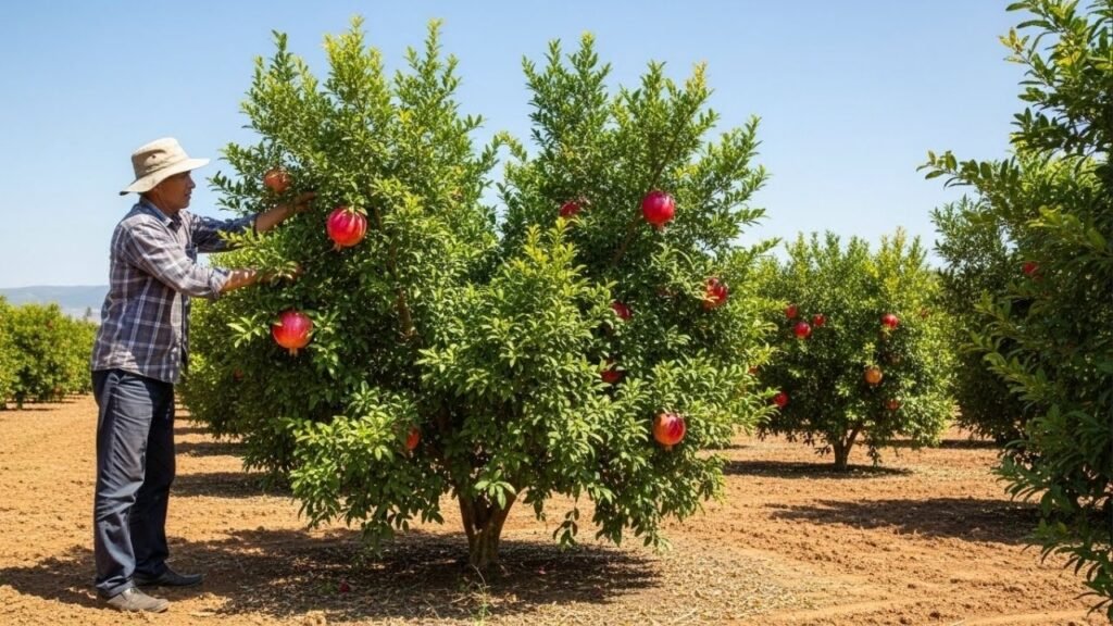 Como cuidar da romã no verão para ter flor e fruto mesmo em regiões muito quentes