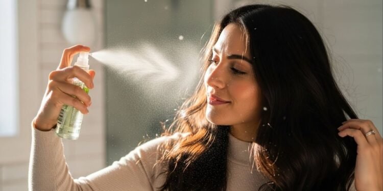 Spray de babosa vira alternativa natural ao leave-in em 2026 e entrega brilho controle de frizz e fios soltos sem pesar