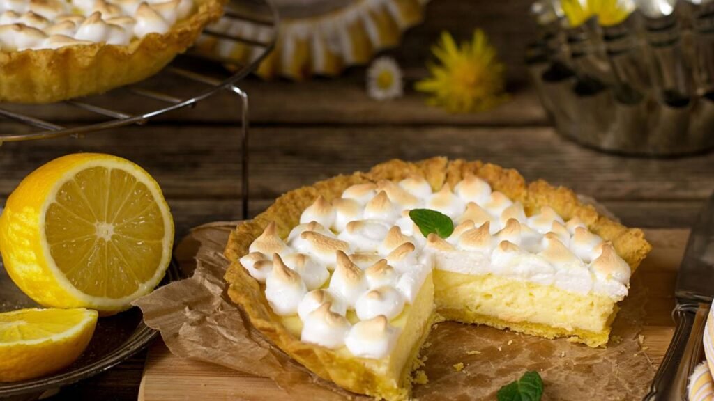 Torta de limão sem forno fácil e perfeita