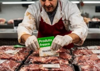 Açougue tenta enganar consumidor com carne congelada rotulada como fresca e é punido com multa pesada que virou escândalo público