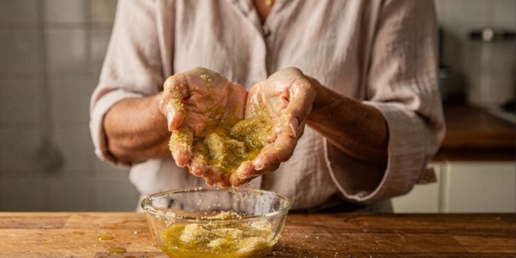 Você só precisa de 2 minutos e dois ingredientes para transformar o aspecto das mãos com essa esfoliação inteligente e eficaz