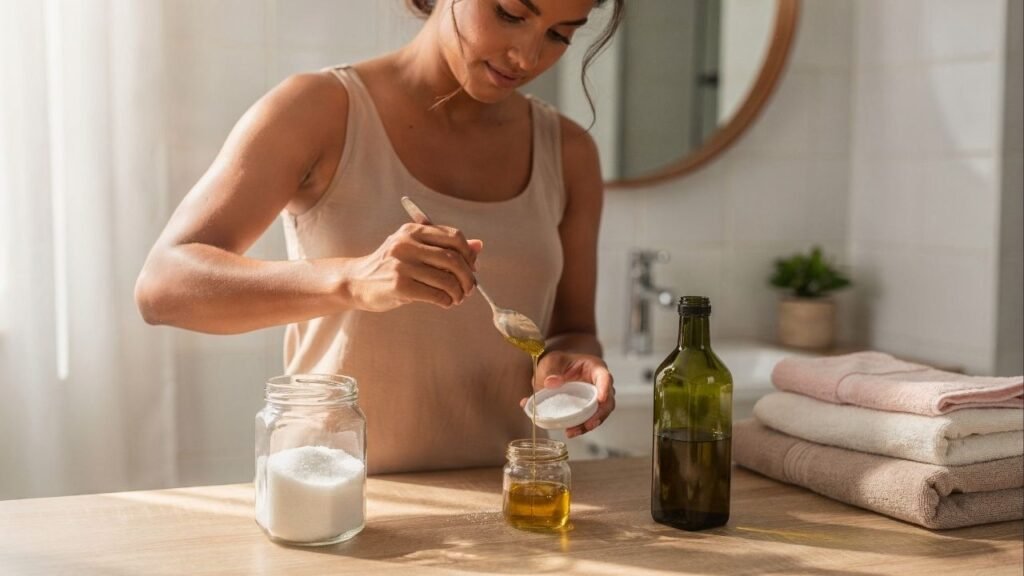 Você só precisa de 2 minutos e dois ingredientes para transformar o aspecto das mãos com essa esfoliação inteligente e eficaz