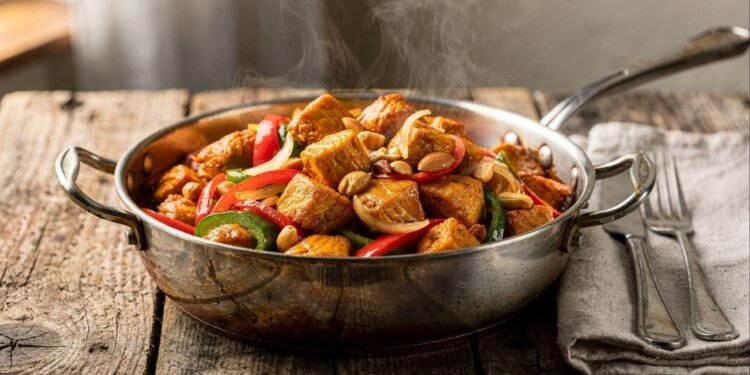 Quer frango xadrez com textura de restaurante? Essa técnica pouco conhecida evita carne seca e garante o molho perfeito em minutos