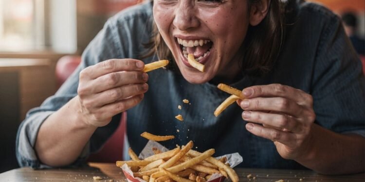 Por que sentimos tanta dificuldade em parar de comer batata frita