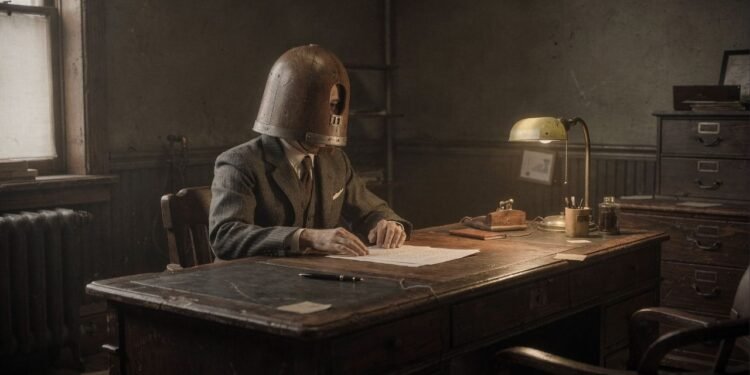 Inventor criou capacete bizarro em 1925 para isolar ruídos e aumentar foco, mas desconforto e oxigênio barulhento selaram o fracasso