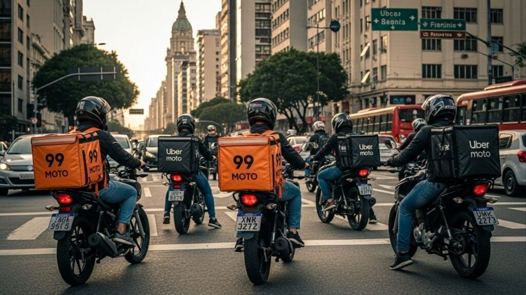 Motoristas de Uber Moto e 99 Moto voltam a rodar livremente após STF barrar exigências da prefeitura por excesso regulatório