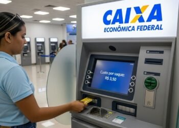 A Caixa passou a cobrar até R$ 3,50 por saque após o 4º no mês e milhares de clientes já sentem o peso da nova cobrança