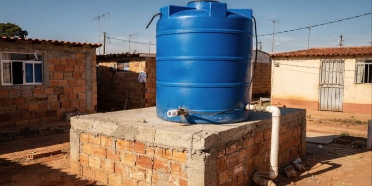 Projeto no Senado quer distribuir caixas d’água para famílias sem reservatório e enfrenta a falta de abastecimento nas áreas mais pobres