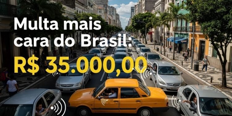 A multa mais cara do Brasil não tem nada a ver com bebidas nem rachas! Veja o que pode acabar te custando até R$ 35 mil
