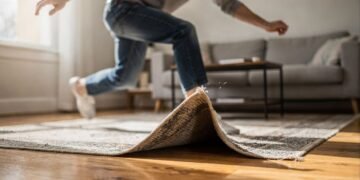 O perigo está no chão da sua casa e muita gente só descobre depois da queda causado por um detalhe que parecia inofensivo